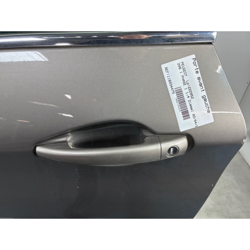 Porte avant gauche PEUGEOT 208 1 Photo n°5