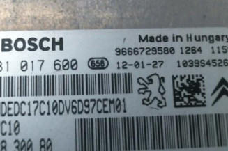 Calculateur moteur CITROEN BERLINGO 2