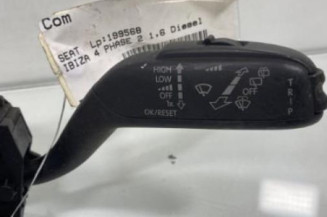 Com (Bloc Contacteur Tournant+Commodo Essuie Glace+Commodo Phare) SEAT IBIZA 4