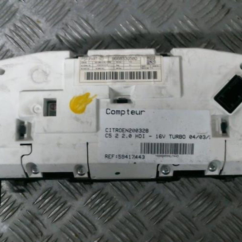 Compteur CITROEN C5 2 Photo n°2