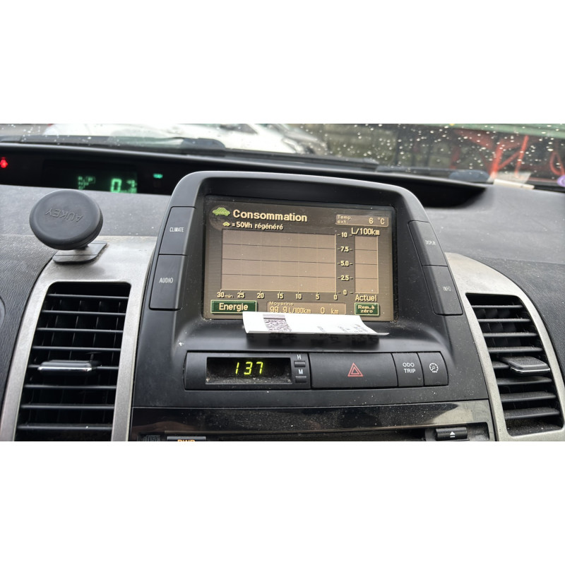 Interrupteur de leve vitre avant droit TOYOTA PRIUS 2 Photo n°9