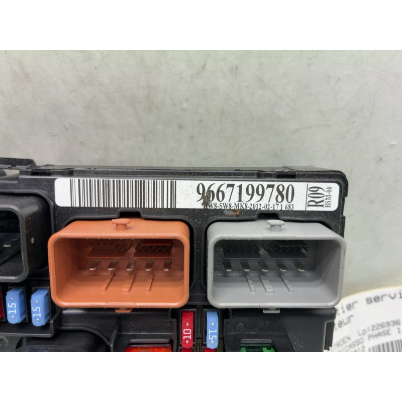 Boitier servitude moteur (BSM) CITROEN C3 PICASSO Photo n°2