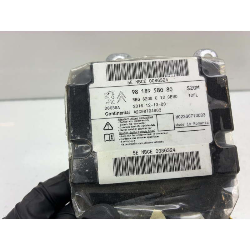 Boitier air bag CITROEN C3 3 Photo n°3