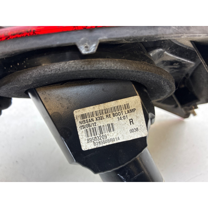Feu arriere secondaire droit (feux) NISSAN QASHQAI 1 Photo n°4