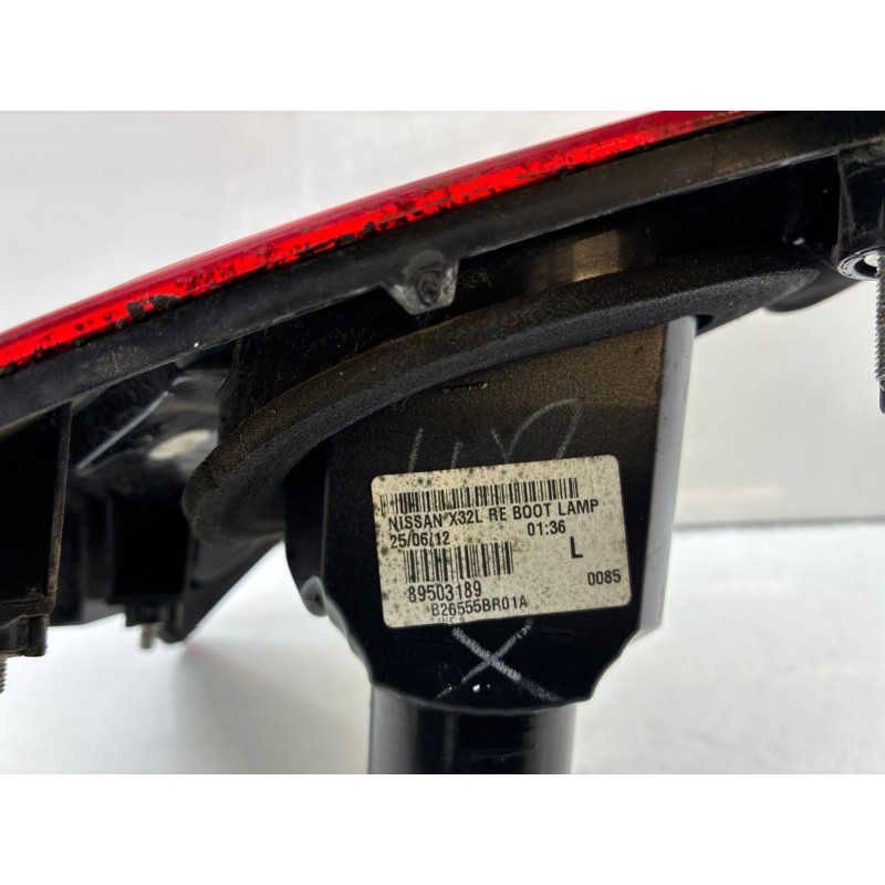 Feu arriere secondaire gauche (feux) NISSAN QASHQAI 1 Photo n°4