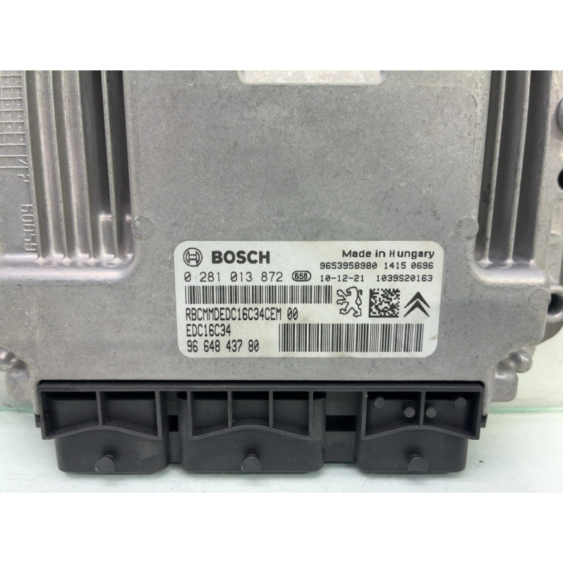 Calculateur moteur PEUGEOT PARTNER 2 Photo n°2