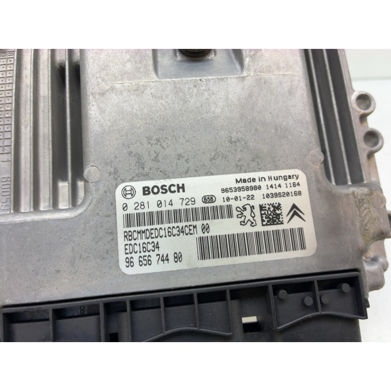 Calculateur moteur CITROEN C4 GRAND PICASSO 1 Photo n°3