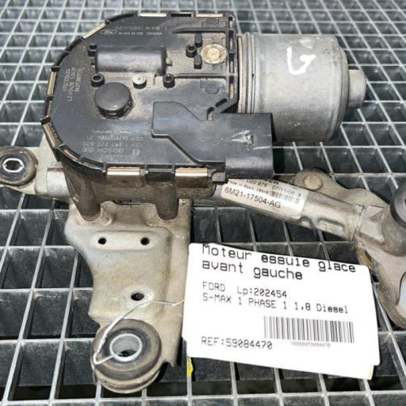 Moteur essuie glace avant gauche FORD S-MAX 1 Photo n°1
