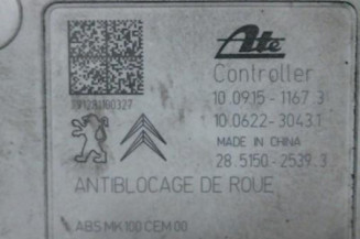 Bloc ABS (freins anti-blocage) PEUGEOT EXPERT 3