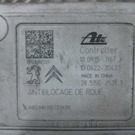 Bloc ABS (freins anti-blocage) PEUGEOT EXPERT 3
