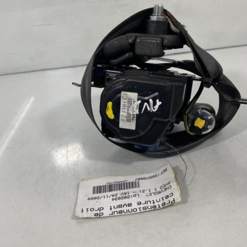 Pretensionneur de ceinture avant droit CHEVROLET AVEO 1 Photo n°3