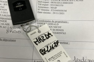 Poignee porte arriere droit MAZDA 2 2