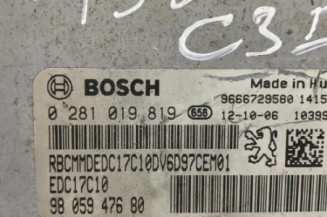 Calculateur moteur CITROEN C3 2