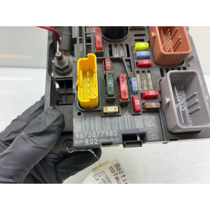 Boitier servitude moteur (BSM) CITROEN C4 GRAND PICASSO 1 Photo n°2
