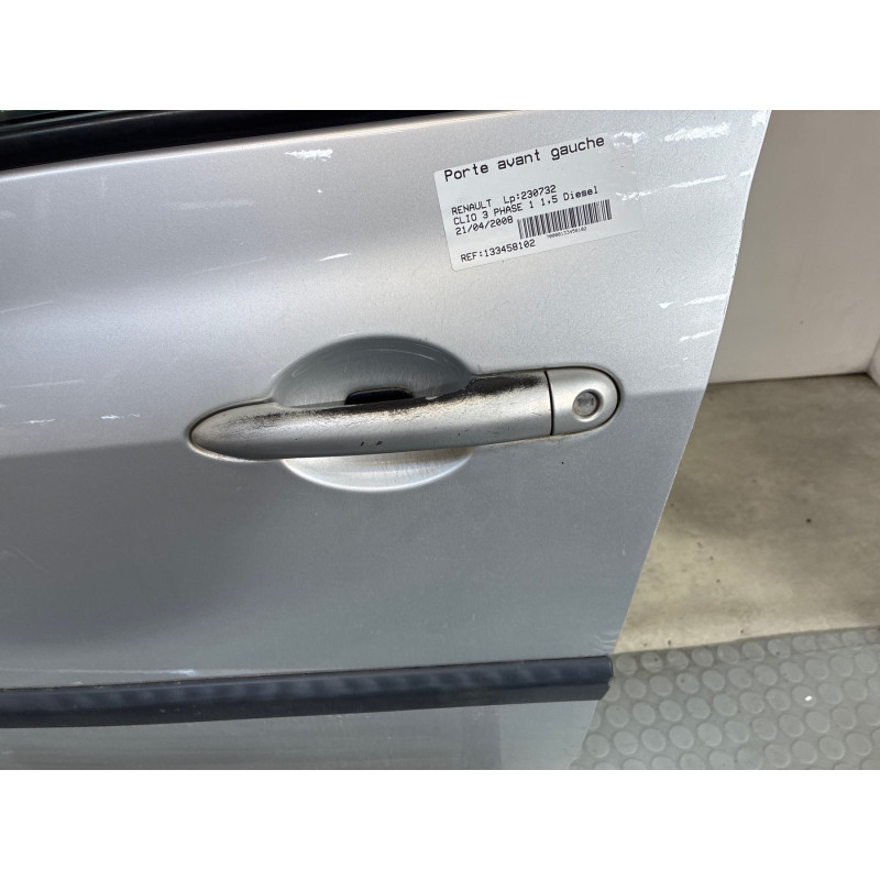 Porte avant gauche RENAULT CLIO 3 Photo n°3