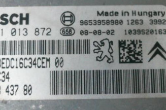 Calculateur moteur PEUGEOT 308 1