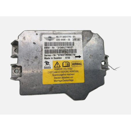 Boitier air bag MINI MINI 2 R56 Photo n°1