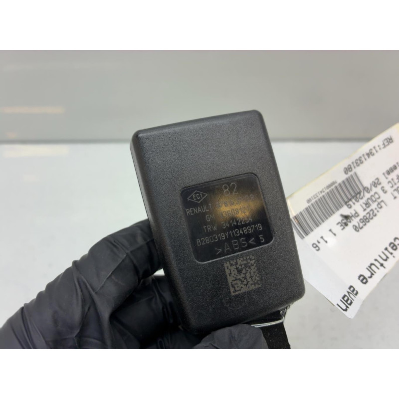 Attache ceinture avant droit RENAULT TRAFIC 3 COURT Photo n°3