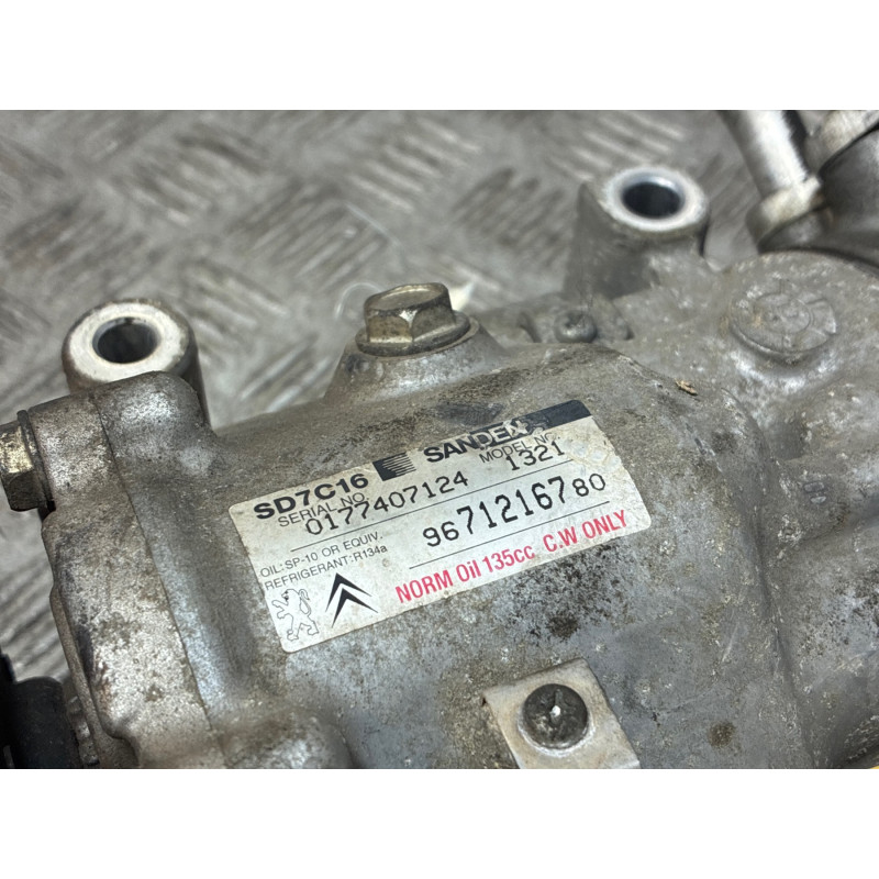 Compresseur clim CITROEN C5 2 Photo n°4