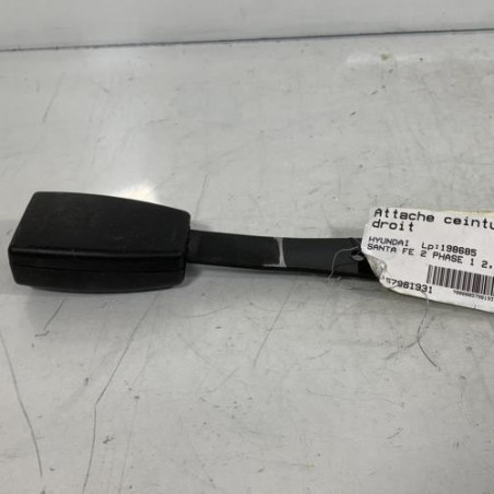 Attache ceinture avant droit HYUNDAI SANTA FE 2 Photo n°1