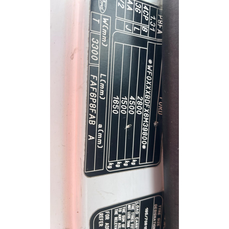 Poignee porte avant gauche FORD TRANSIT 3 Photo n°16