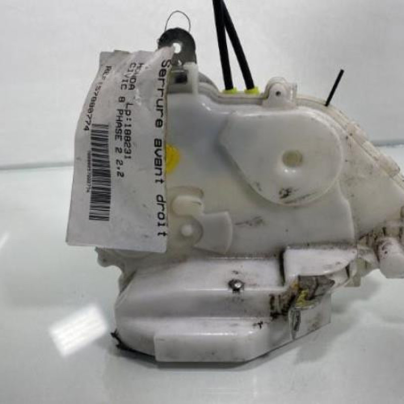 Serrure avant droit HONDA CIVIC 8 Photo n°3