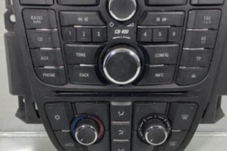 Commande chauffage OPEL ASTRA J Photo n°1