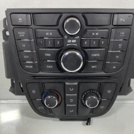 Commande chauffage OPEL ASTRA J Photo n°1