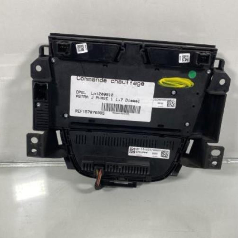 Commande chauffage OPEL ASTRA J Photo n°2