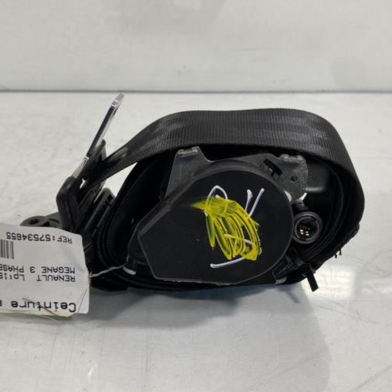Pretensionneur de ceinture avant droit RENAULT MEGANE 3 Photo n°3