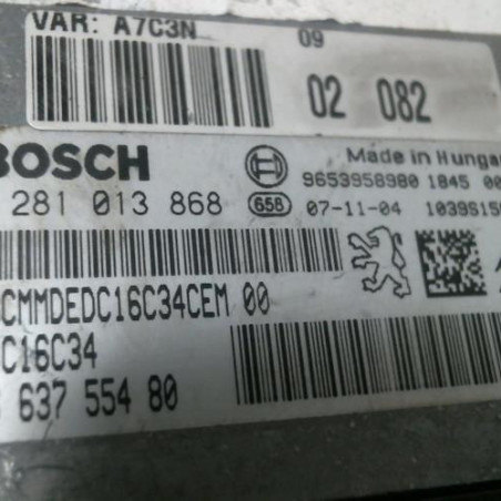 Calculateur moteur PEUGEOT 207