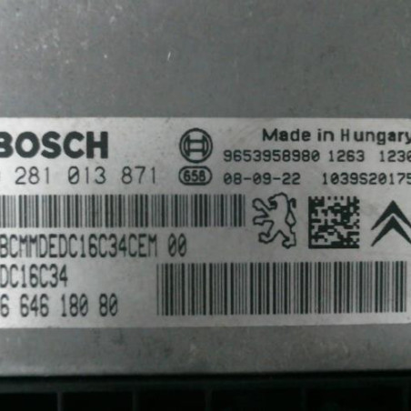Calculateur moteur PEUGEOT PARTNER 2