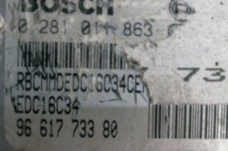 Calculateur moteur CITROEN C4 1