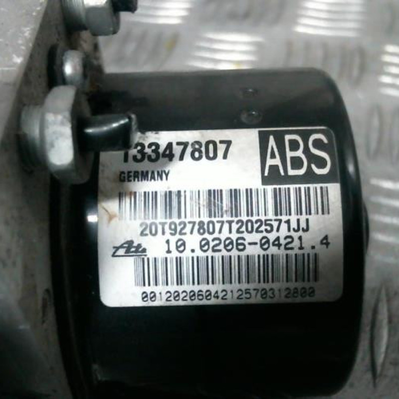 Bloc ABS (freins anti-blocage) OPEL ASTRA J Photo n°2