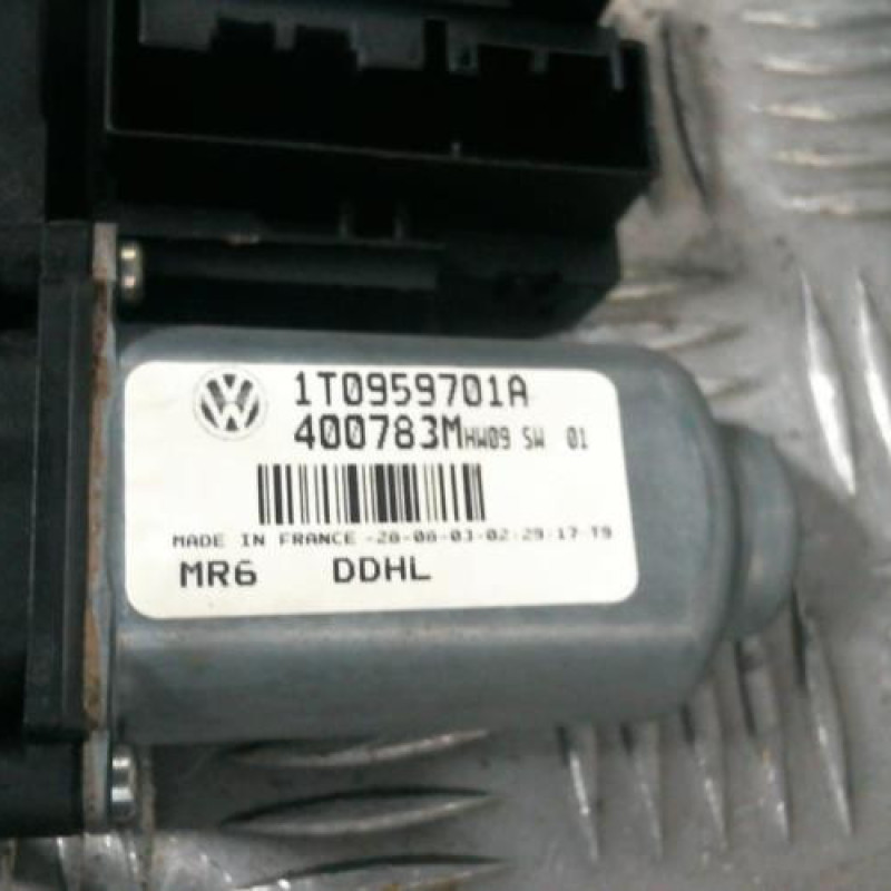 Leve vitre electrique avant gauche VOLKSWAGEN TOURAN 1 Photo n°3