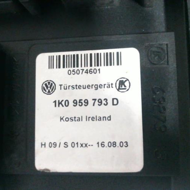 Leve vitre electrique avant gauche VOLKSWAGEN TOURAN 1 Photo n°4