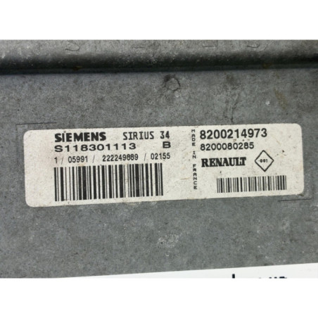 Calculateur moteur RENAULT CLIO 2