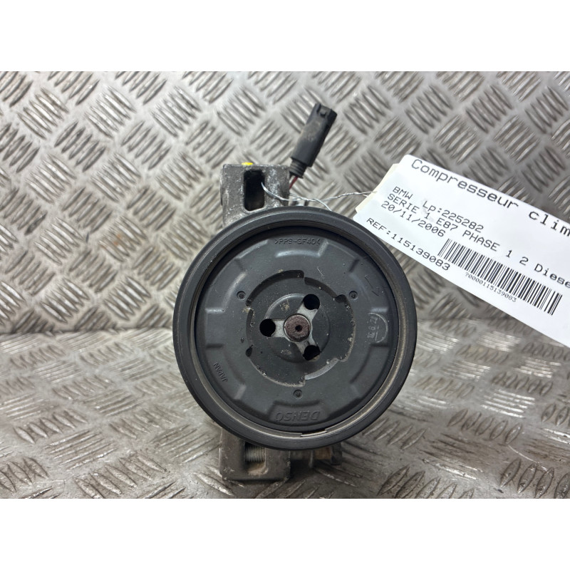 Compresseur clim BMW SERIE 1 E87 Photo n°5