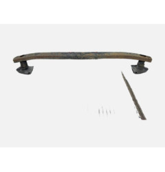 Renfort pare choc arriere (traverse) OPEL CORSA D Photo n°1