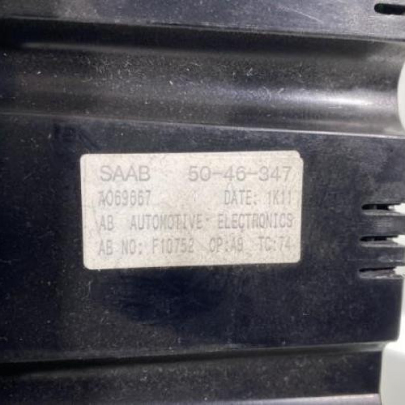 Commande chauffage SAAB 9.5 1 Photo n°2
