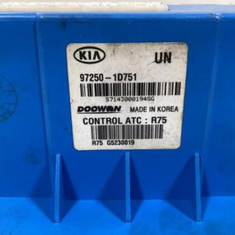 Commande chauffage KIA CARENS 3 Photo n°3