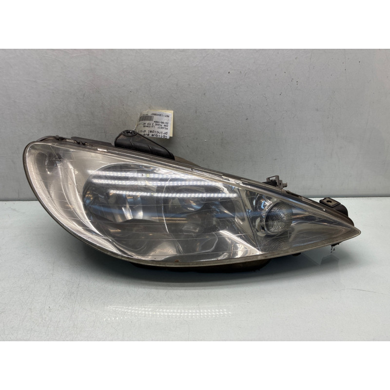 Optique avant principal droit (feux)(phare) PEUGEOT 206 Photo n°4