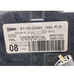 Optique avant principal gauche (feux)(phare) TOYOTA AURIS 1