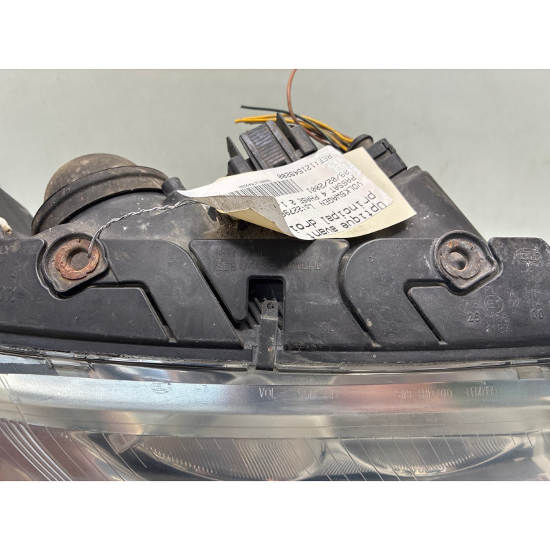 Optique avant principal droit (feux)(phare) VOLKSWAGEN PASSAT 4 Photo n°6