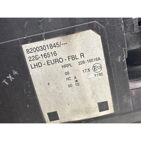 Optique avant principal droit (feux)(phare) RENAULT MODUS