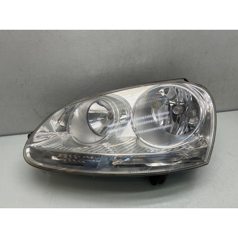 Optique avant principal gauche (feux)(phare) VOLKSWAGEN GOLF 5 Photo n°4