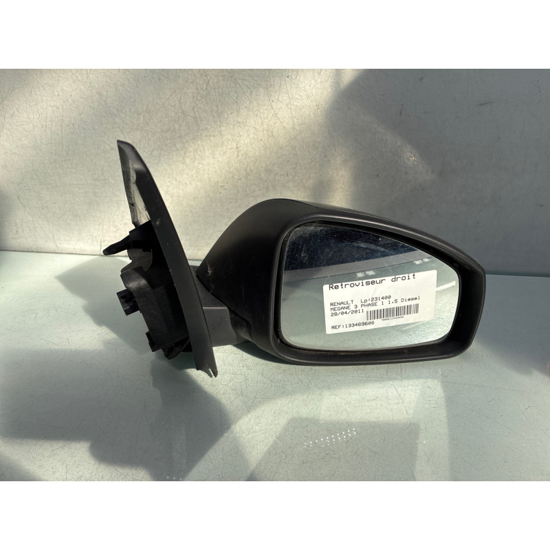 Retroviseur droit RENAULT MEGANE 3 Photo n°4
