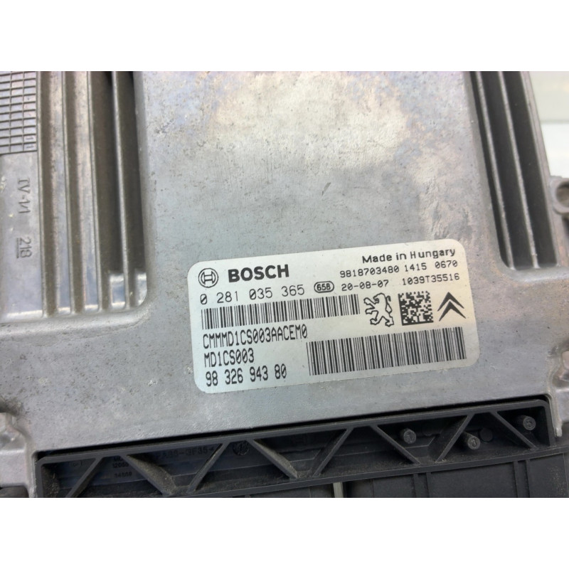 Calculateur moteur PEUGEOT 308 2 Photo n°3