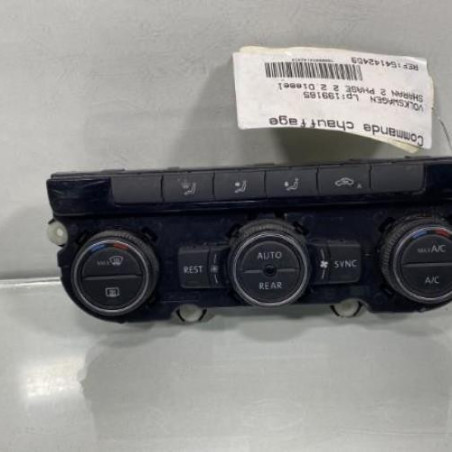 Commande chauffage VOLKSWAGEN SHARAN 2 Photo n°1