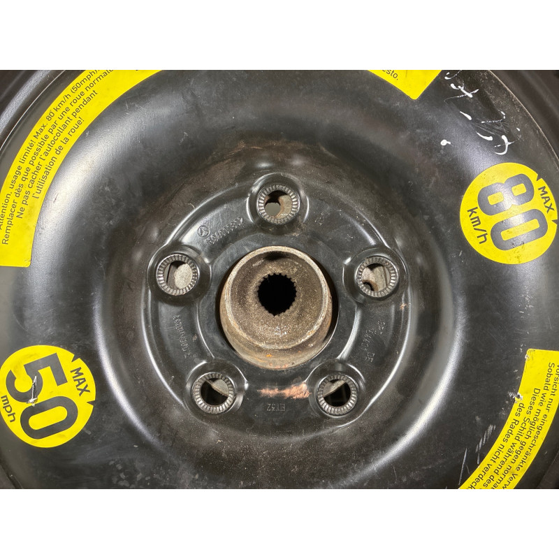 Roue de secours MERCEDES CLASSE A 169 Photo n°5